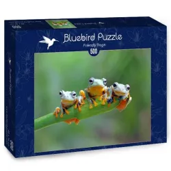 Bluebird Puzzle Ranas amistosas de 500 piezas 70294
