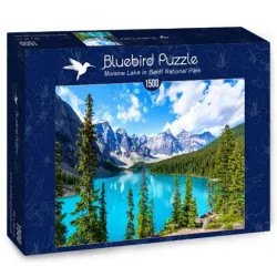 Bluebird Puzzle Lago Moraine en el Parque Nacional Banff de 1500 piezas 70436