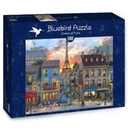 Bluebird Puzzle Calles de París de 1000 piezas 70111