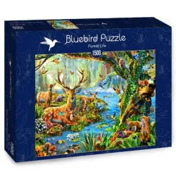 Bluebird Puzzle Vida en el bosque de 1500 piezas 70185