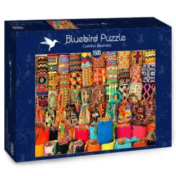 Bluebird Puzzle Cestas de colores de 1500 piezas 70223