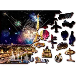 Puzzle de madera París de Noche 150 piezas Wooden City