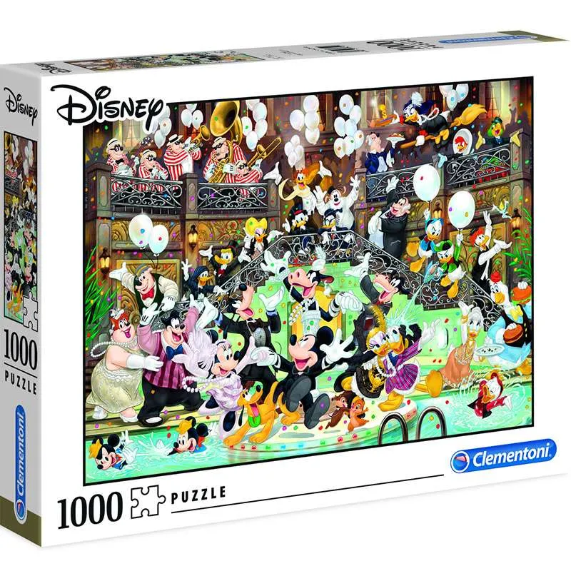 Puzzle Clementoni Aniversario de MIckey Mouse de 1000 piezas 39472