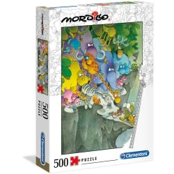 Puzzle Clementoni La rendición Mordillo de 500 piezas 35080