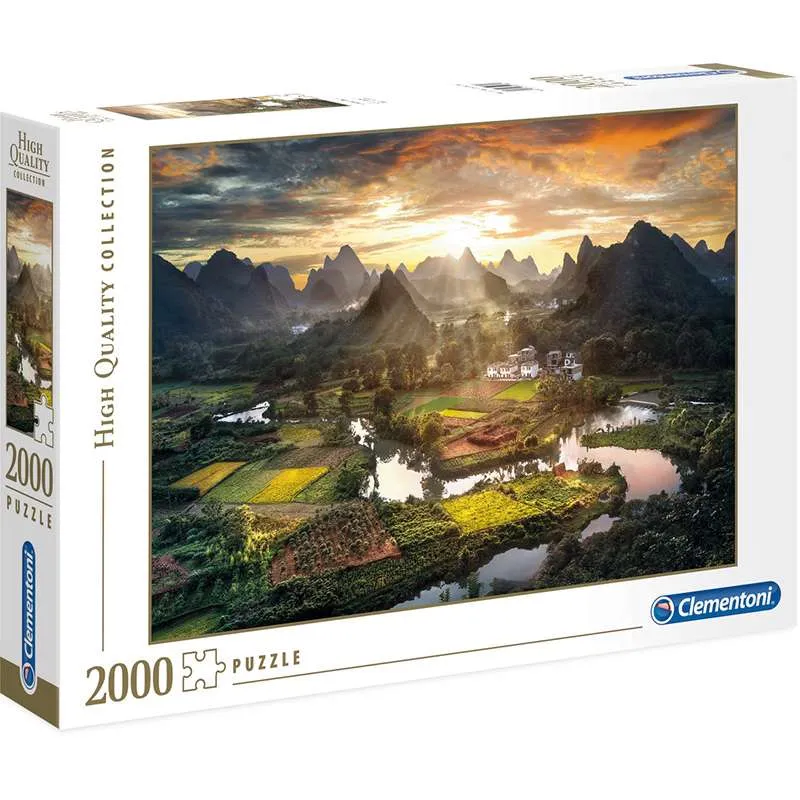 Puzzle Clementoni Vista de china 2000 piezas 32564
