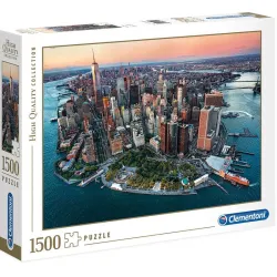 Puzzle Clementoni Puesta de sol en Nueva York 1500 piezas 31810