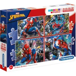 Puzzle Clementoni Spiderman 20-60-100-180 piezas 21410