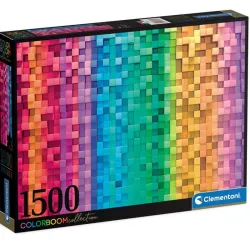 Puzzle Clementoni Colorboom Pixels 1500 piezas 31689