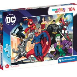 Puzzle Clementoni Superhéroes DC Comics II 104 piezas 25722
