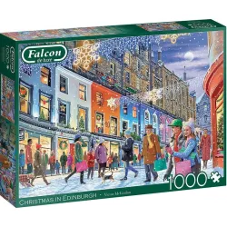 Puzzle Falcon 1000 piezas Navidad en Edimburgo 11353