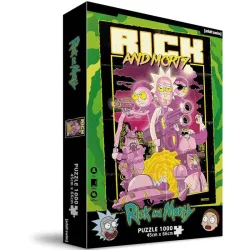 Puzzle de 1000 piezas de Rick and Morty Retro Poster