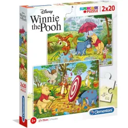 Puzzle Clementoni Winnie the Pooh 2x20 piezas 24516