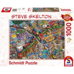 Puzzle Schmidt Todo en movimiento de 1000 piezas 59966