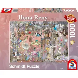Puzzle Schmidt Belleza rosa de 1000 piezas 59946