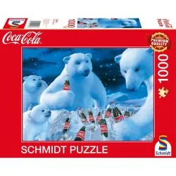 Puzzle Schmidt Osos polares y coca cola de 1000 piezas 59913