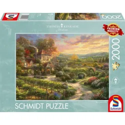 Puzzle Schmidt En los viñedos de 2000 piezas 59629