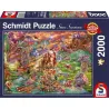 Puzzle Schmidt El tesoro del dragón de 2000 piezas 58971