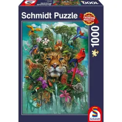 Puzzle Schmidt Rey de la selva de 1000 piezas 58960