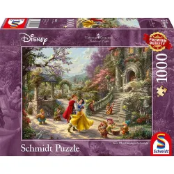 Puzzle Schmidt Disney, Blancanieves bailando con el príncipe de 1000 piezas 59625