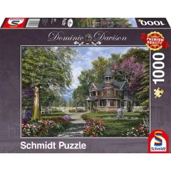 Puzzle Schmidt Casa señorial con torreón de 1000 piezas 59617