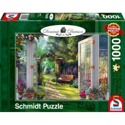 Puzzle Schmidt Vista del jardín encantado de 1000 piezas 59592