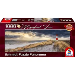 Puzzle Schmidt Panorámico Faro Sylt de 1000 piezas 59622