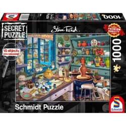 Puzzle Schmidt En el estudio del artista de 1000 piezas 59656
