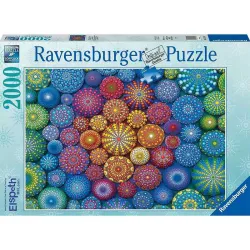 Ravensburger puzzle 2000 piezas Mandala arcoiris 171347