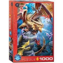 Puzzle Eurographics 1000 piezas El Clan del Dragón 6000-5475