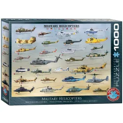 Puzzle Eurographics 1000 piezas Helicópteros militares 6000-0088