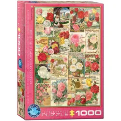 Puzzle Eurographics 1000 piezas Catálogo de semillas de rosa 6000-0810