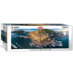 Puzzle Eurographics Panoramico 1000 piezas Puerto Venere, Italia 6010-5302