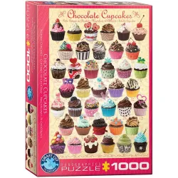 Puzzle Eurographics 1000 piezas Chocolate cupcakes 6000-0587