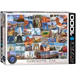 Puzzle Eurographics 1000 piezas Trotamundos: Estados Unidos 6000-0750