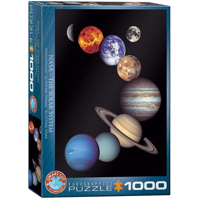 Puzzle Eurographics 1000 piezas NASA El Sitema Solar E6000-0100
