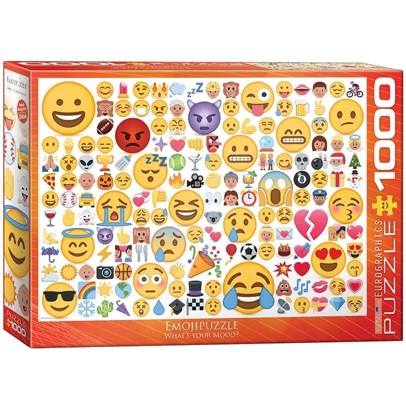 Puzzle Eurographics 1000 piezas Emoji E6000-0816