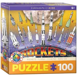 Puzzle Eurographics Kids 100 piezas Cohetes 6100-1015