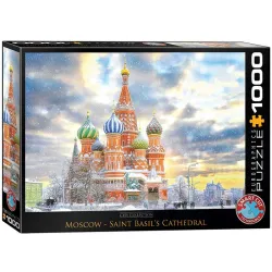 Puzzle Eurographics 1000 piezas Catedral de San Basilio, Moscú 6000-5643