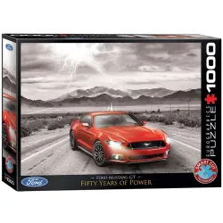 Puzzle Eurographics 1000 piezas 2015 Ford Mustang GT Fifty Years of Power 6000-0702
