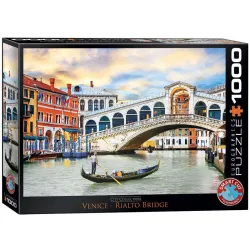 Puzzle Eurographics 1000 piezas Puente Rialto, Venecia 6000-0766