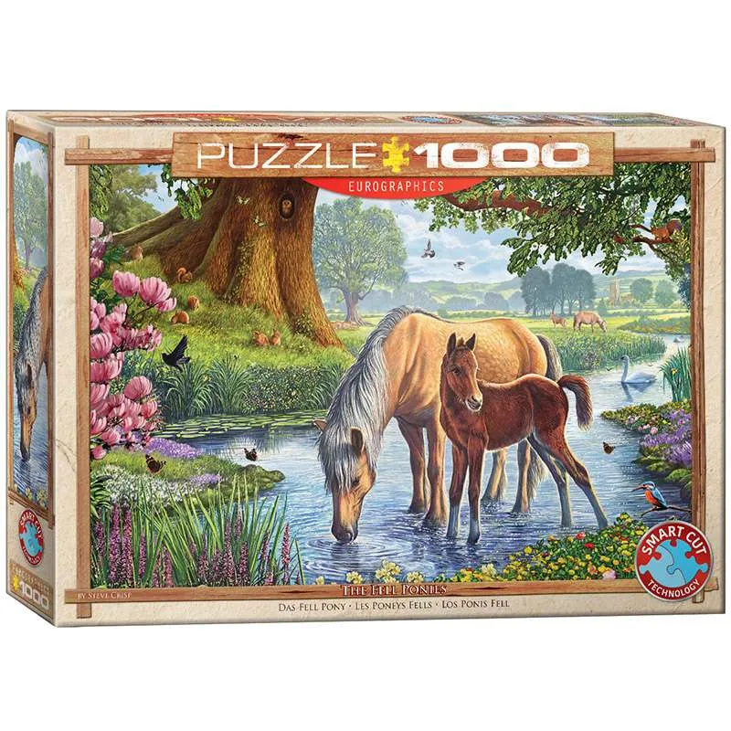 Puzzle Eurographics 1000 piezasLos Ponis Fell 6000-0976
