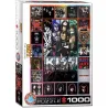 Puzzle Eurographics 1000 piezas Kiss, The Albums 6000-5305