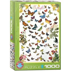 Puzzle Eurographics 1000 piezas Mariposas 6000-0077