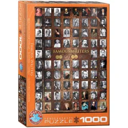 Puzzle Eurographics 1000 piezas Famosos escritores 6000-0249