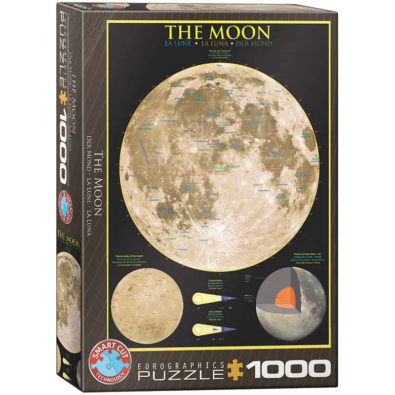 Puzzle Eurographics 1000 piezas La luna 6000-1007