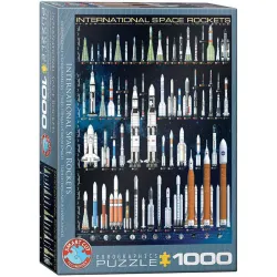Puzzle Eurographics 1000 piezas Cohetes del espacio internacionales 6000-1015