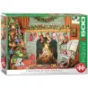 Puzzle Eurographics XXL 500 piezas Navidad junto al hogar 6500-5502