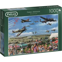 Puzzle Falcon 1000 piezas Espectáculo aéreo familiar 11195