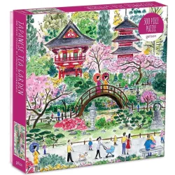 Puzzle Galison Michael Storrings Japanese Tea Garden de 300 piezas
