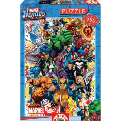 Educa puzzle 500. Héroes Marvel 15560